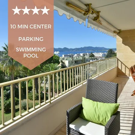 Close To Downtown Swimming Pool And Sea View Apartment Cannes